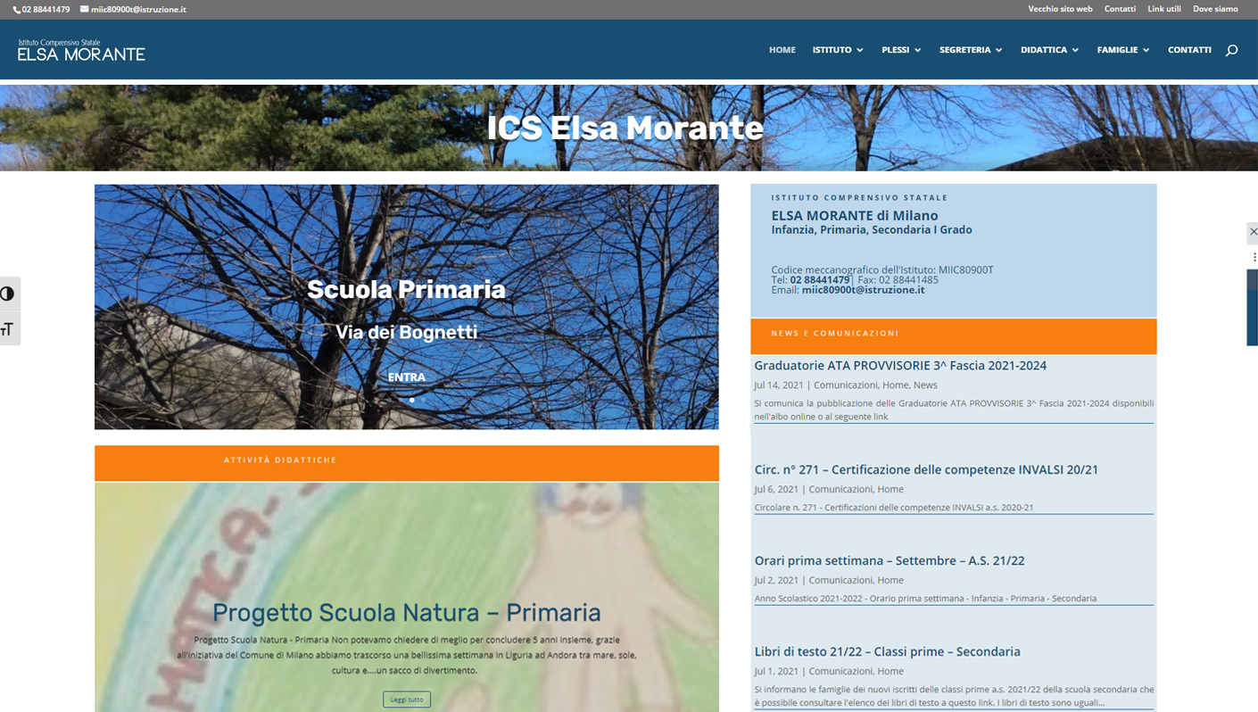 Sito Web IC Elsa Morante